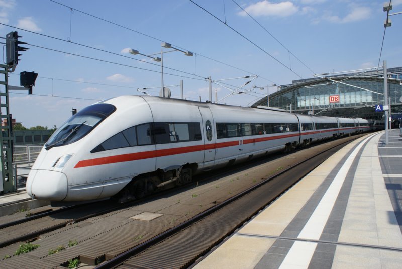 ICE 37/ 380 nach Kopenhagen und Fredericia (Zugteilung in Hamburg)