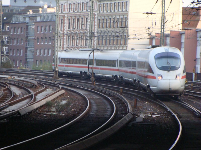 605 520 on 18.10.2008 at the exit from Hamburg Central