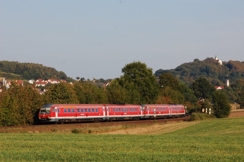 610 012 and 610 011 on 09-09-2009 at Sulzbach-Rosenberg (automatically