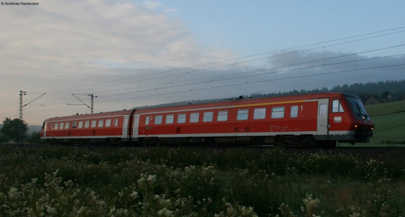 611 014-2 als RE22322 nach St.Georgen(Schwarzw) am km 74,0 23.7.08