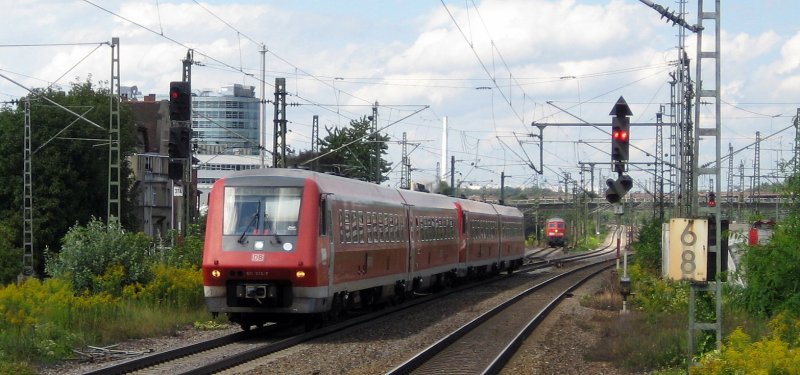 611 016-7 nach Aulendorf und 611 527-3 nach Rottenburg fahren