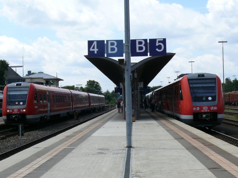 612er meeting in Marktredwitz. A total of four 612er were