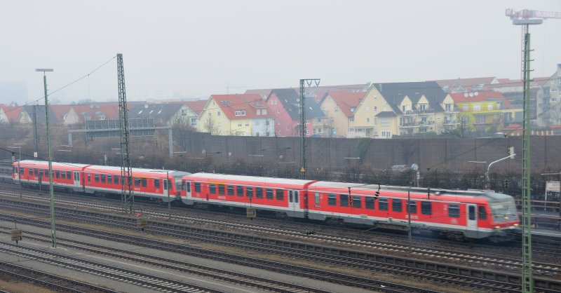 With breathtaking speed, a double header BR 628/928 hunts coming