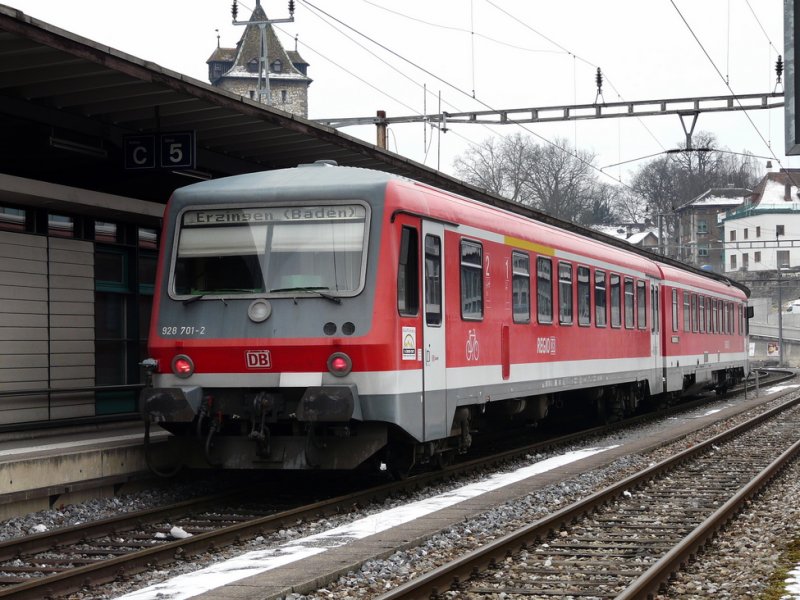DB - Multiple Unit 628701-2 + 928701-2 go on in