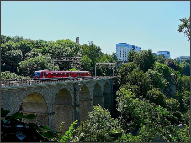 The Pulvermühl Viaduct, also called Bisserweg viaduct, has a length