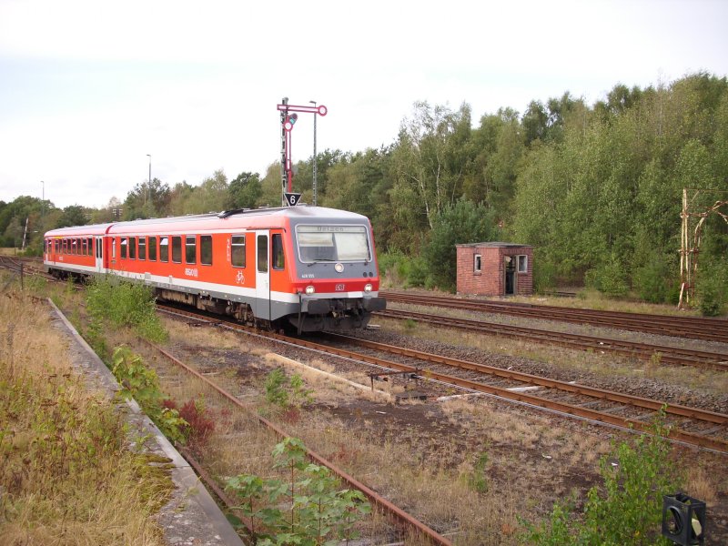628 555 on the way to the station in Munster.