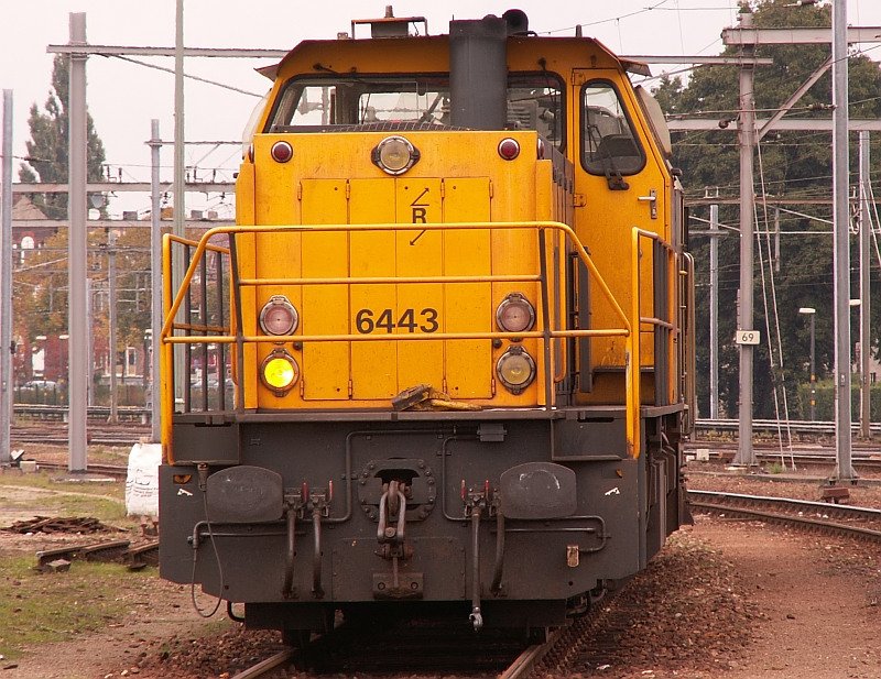 The "6443" ranked in the Venlo railway station. The photo