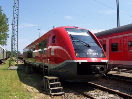 DB 641 003-9 als Pendelverkehr beim Sommerfest des Kameradschaftswerk der