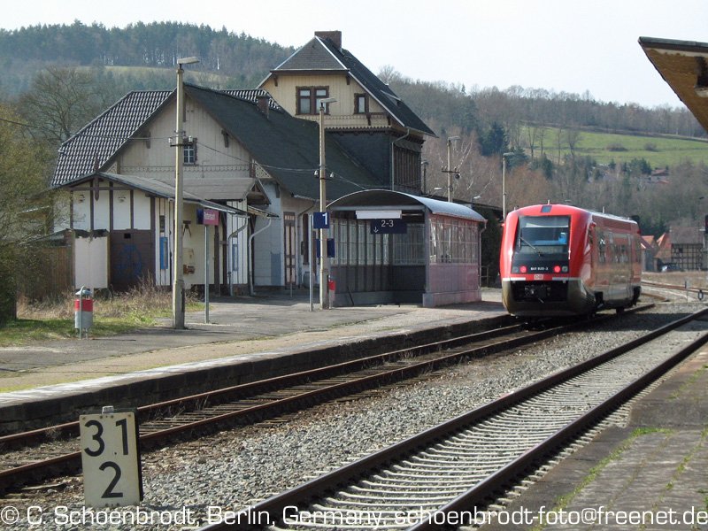641020-3 im Bahnhof Rottenbach (Th�r.), M�rz 2008 