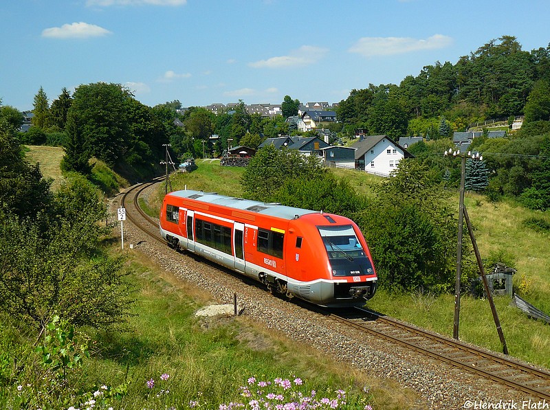 641 xxx wurde am 05.08.2009 in der Ortslage von Lobenstein