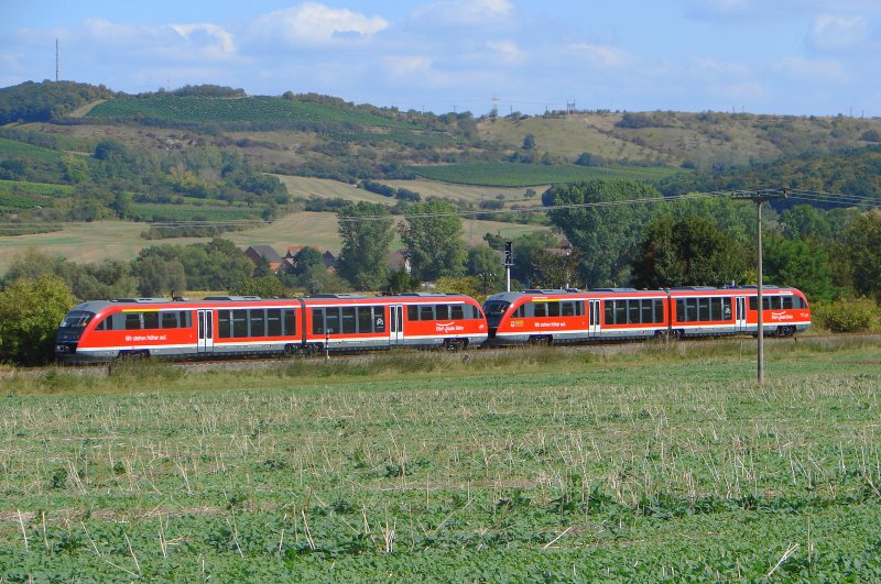 DB 642163-0 + 642669-6 as RB 25 977 to Naumburg