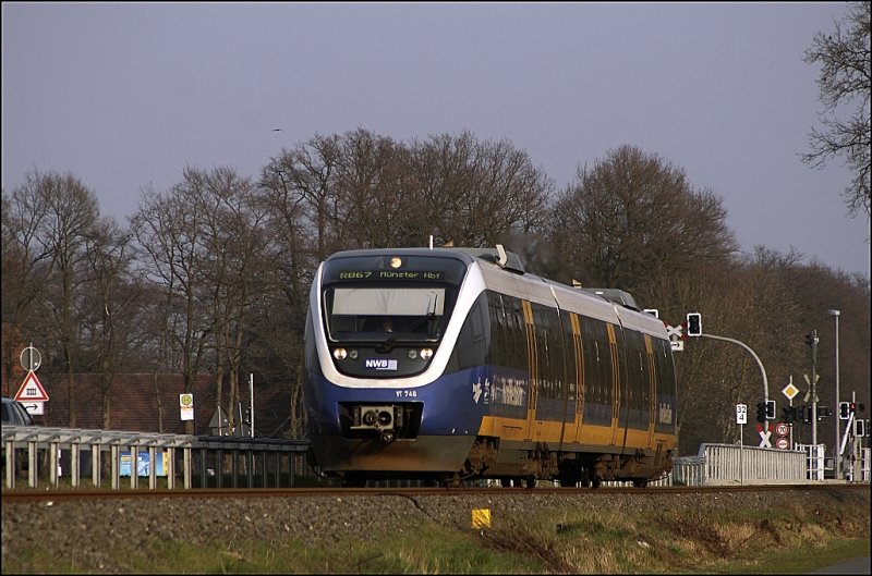 VT746 is between RB67 and Warendorf road as "the Warendorf"