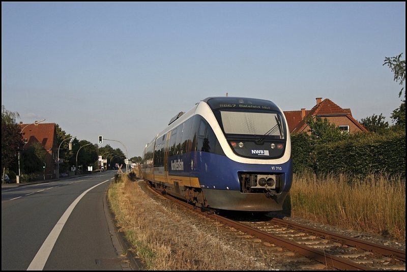 After a pursuit could VT710, (NWB81560 RB67 "the Warendorf") are
