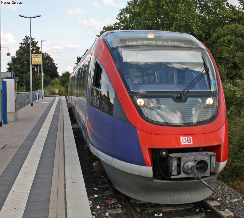 643 225 RB20 as "Euregiobahn" to Aachen main station in