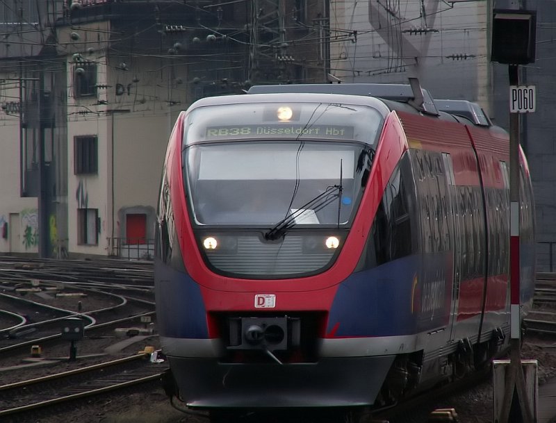 A "talent" of the regional railway runs as a RB
