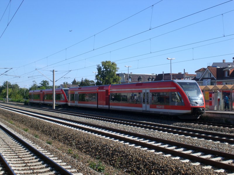 BR 646 (Stadler GTW) als RE6 nach Berlin Spandau im
