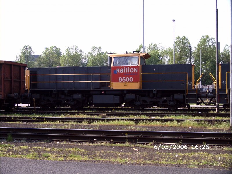 Railion 6500 im Stahlwerk HKM  