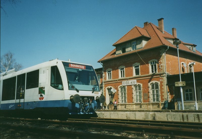 1996 stellten sich mehrere Bahnunternehmen zur bevorstehenden Ausschreibung des Burgenlandnetzes