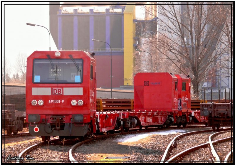 Sprinter Cargo 691 501 waiting in the upper structure Zeltweg
