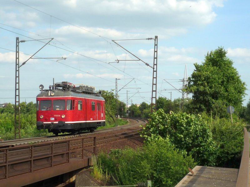 Tower railcars between the BSM-bishop of Mainz and the branch