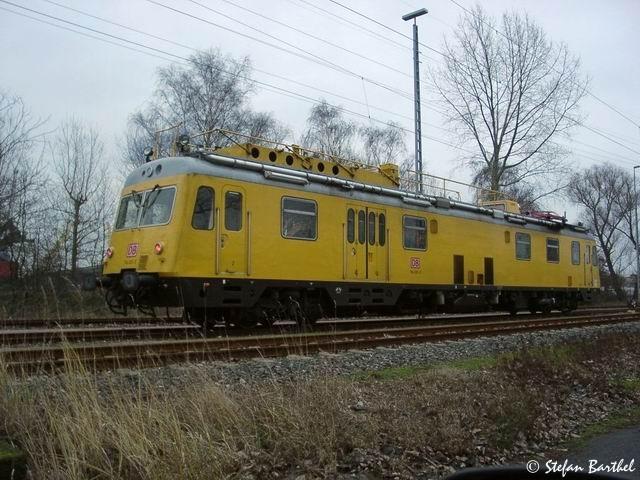 Der Turmtriebwagen 704 003-3 macht im G�terbahnhof Hamburg Hohe Schaar