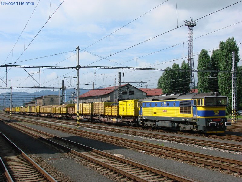 OKD 753703-8 with the Kokszug on 19/07/2008 hl.n. in Decin