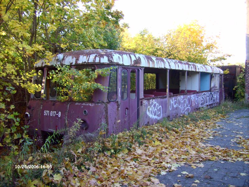 971 017 in Frankfurt/Oder,Eins der Letzten Bilder bevor er 2008