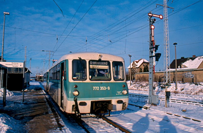 Im Jahr 2002 waren die Ferkeltaxen der BR 772 n�rdlich