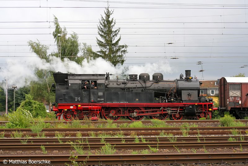 DB 78 03:09:06 468 on in Osnabrück. (automatically translated, Powered