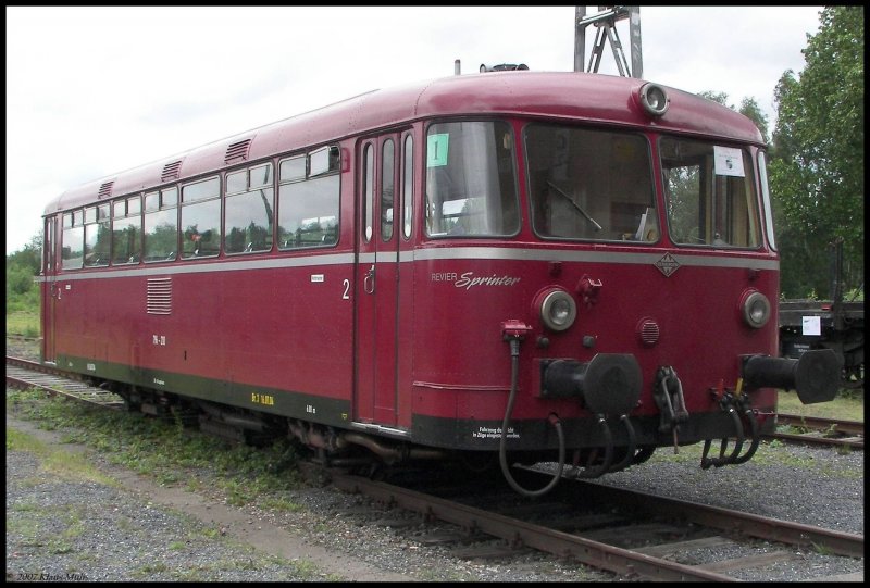 Tag der offenen T�r im BW Bismarck: VT 796-210 der