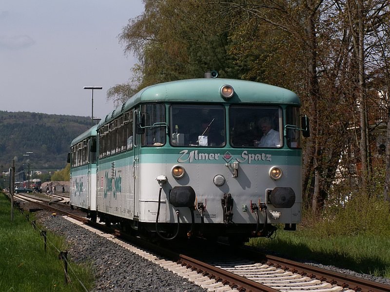 The "Ulmer Spatz" Bad Mergentheim is leaving for a tour.