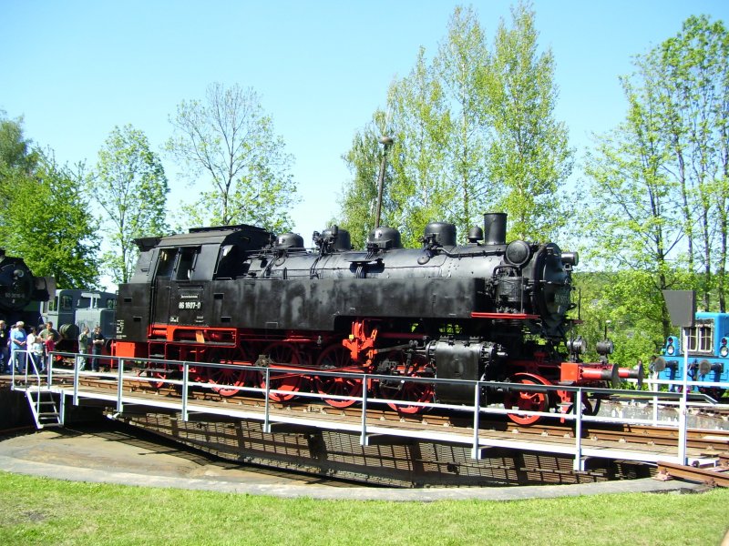 Die 86 607 des VMD war im Fr�hjahr 2007 beim