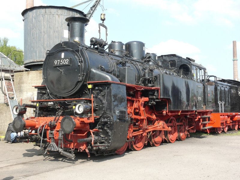 97 502 in Bochum-Dahlhausen am 19.4.2009 
