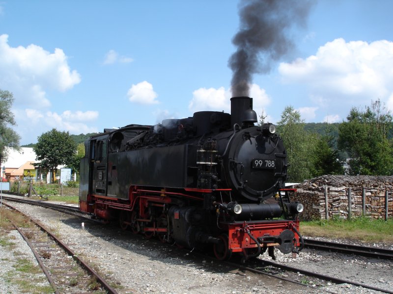 BR 99, Lok der Museumsbahn �chsle in Schwaben,
2004 