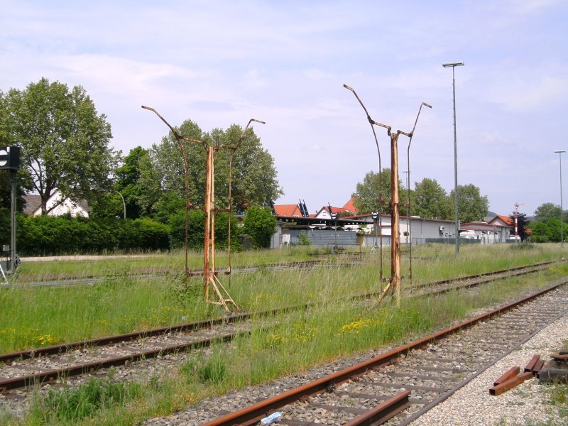 Im Bahnhof Breisach am 10.05.2009.  