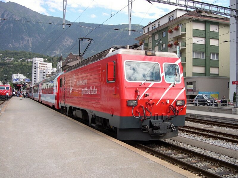 Berner Oberland 2007 - Auf seinem letzten St�ck von Brig