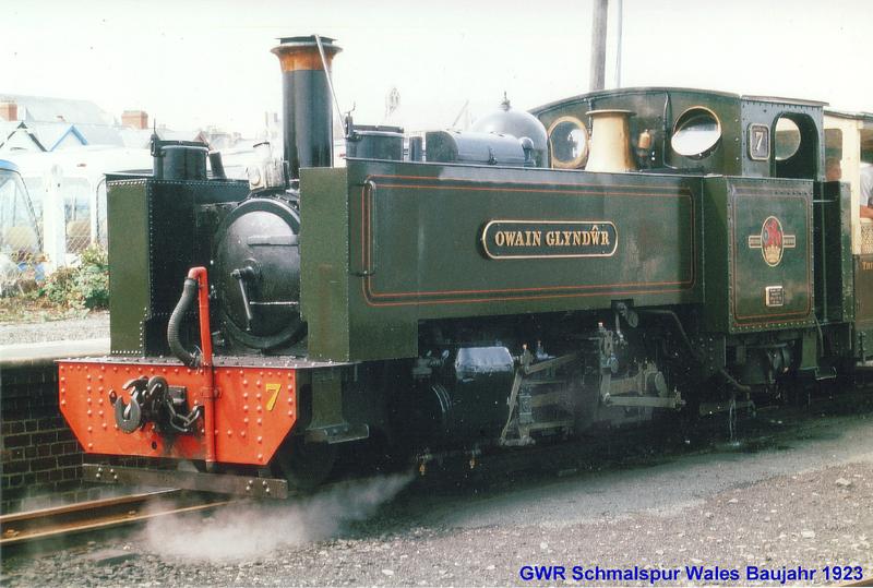Schmalspurlok der BR ex GWR in Wales class 98 Baujahr