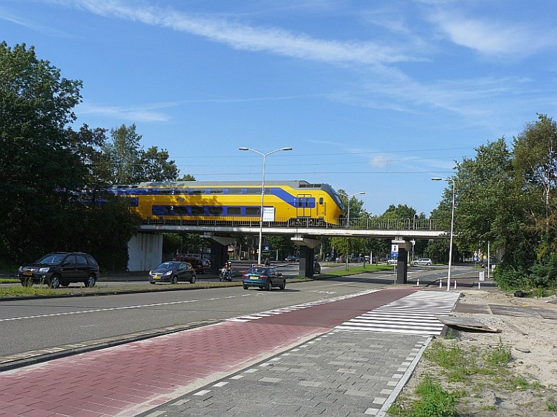 Eisenbahnbr�cke Lammenschansweg Leiden 25-07-2007.  