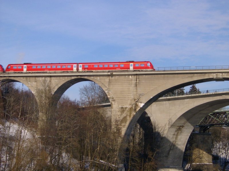 Die Illerviadukte in Kempten wurden 2006 100 Jahre alt. Es
