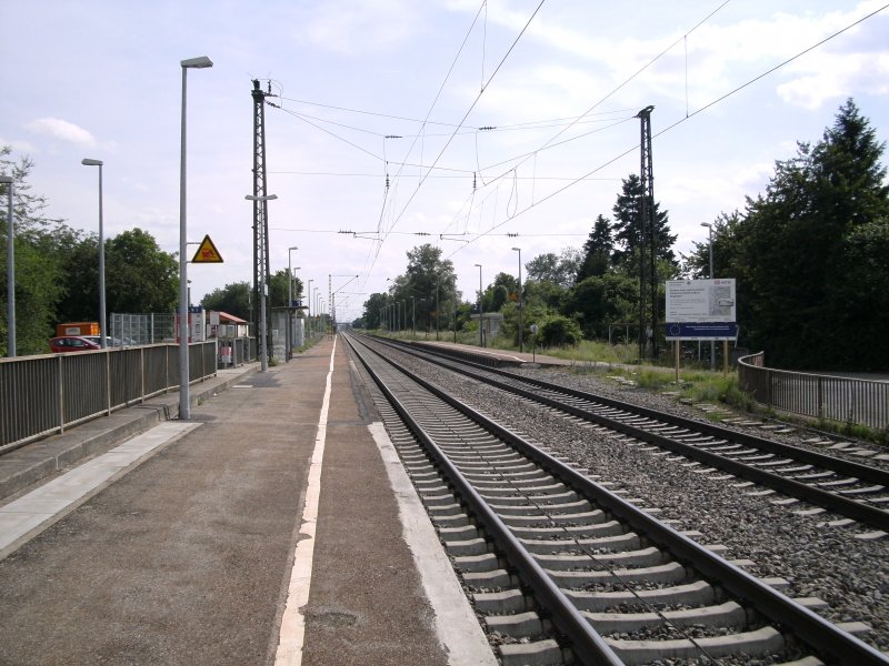 In the station Buggingen on 27/05/2009. (automatically translated, Powered by
