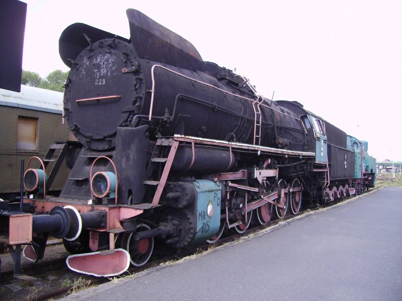 A Ty 51 in BW Wolsztyn. (August 2008) (automatically translated,