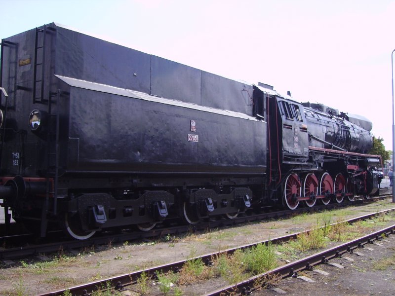 A Ty 51 in BW Wolsztyn. (August 2008) (automatically translated,