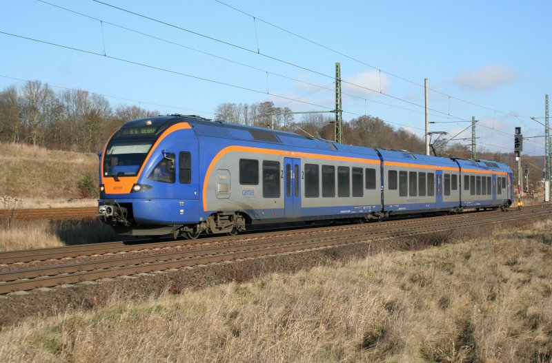 CANTUS 427 051 as on 22.1.2009 in RE6 to Bebra