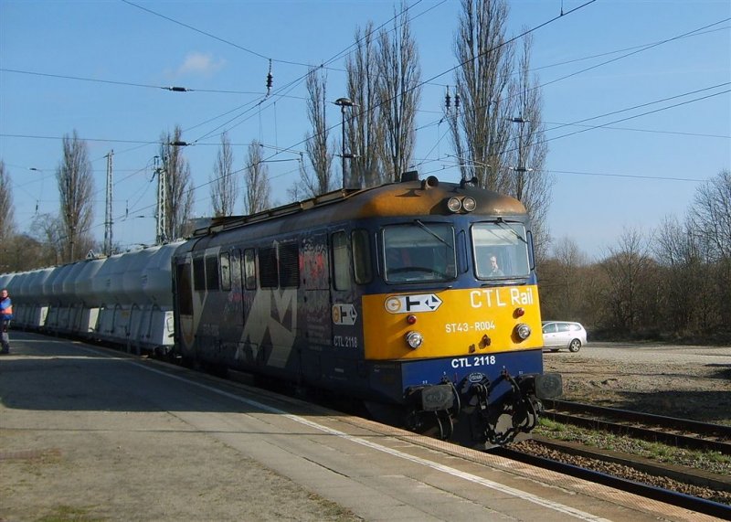 CTL BR 2118 in Bernau am 28.02.2008 (automatically translated, Powered
