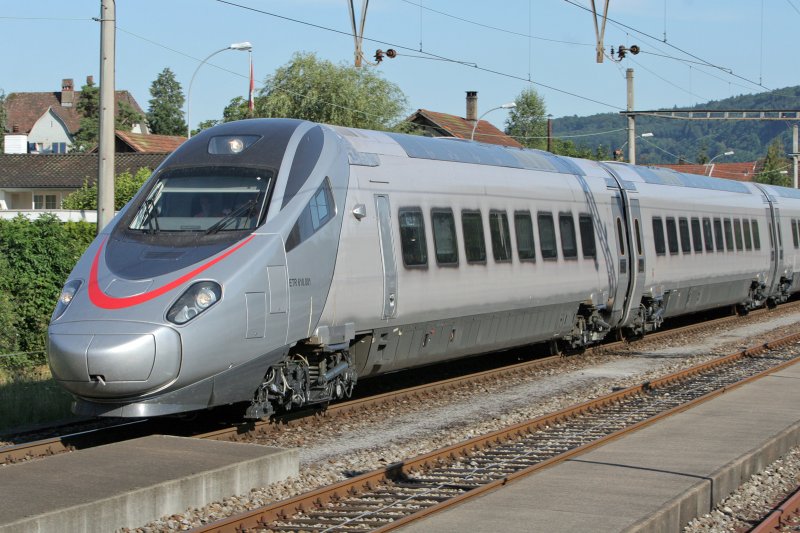 The first tilting train of the 2nd generation, the ETR