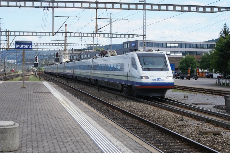 The ETR 470 007 is located on the 07/21/2008 in