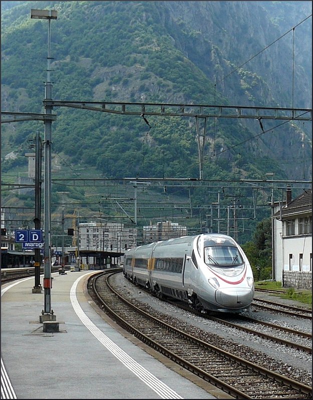 On 31/07/2008 I photographed in the station of Martigny the