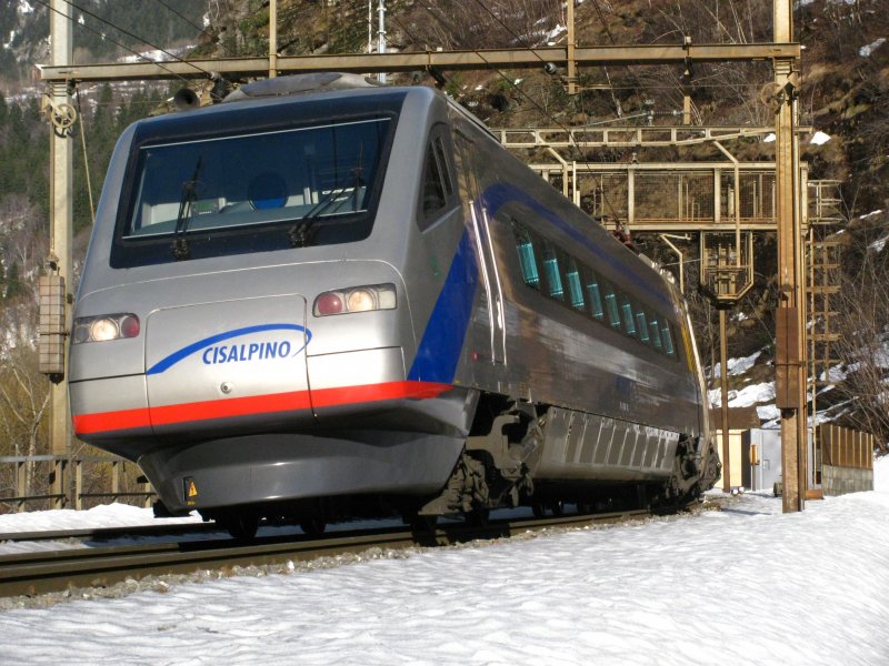 ETR 470 at the above Faido 02/21/2009 (automatically translated, Powered