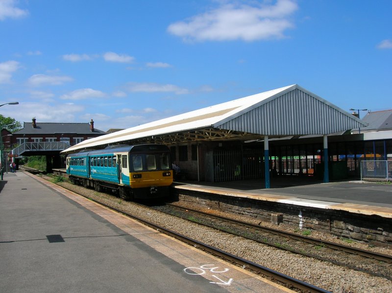 Tw 142 001 in Caerffili (16. Juli 2005) 