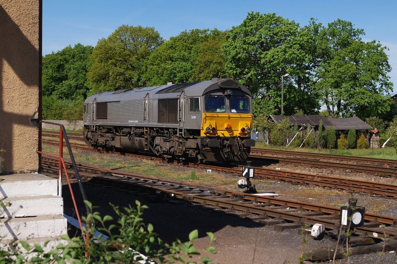 266 106 (CB 1001 der CBRail) in Czaplinek (15.05.2009) 